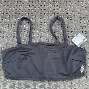 Free People Black Very Prairie Bra